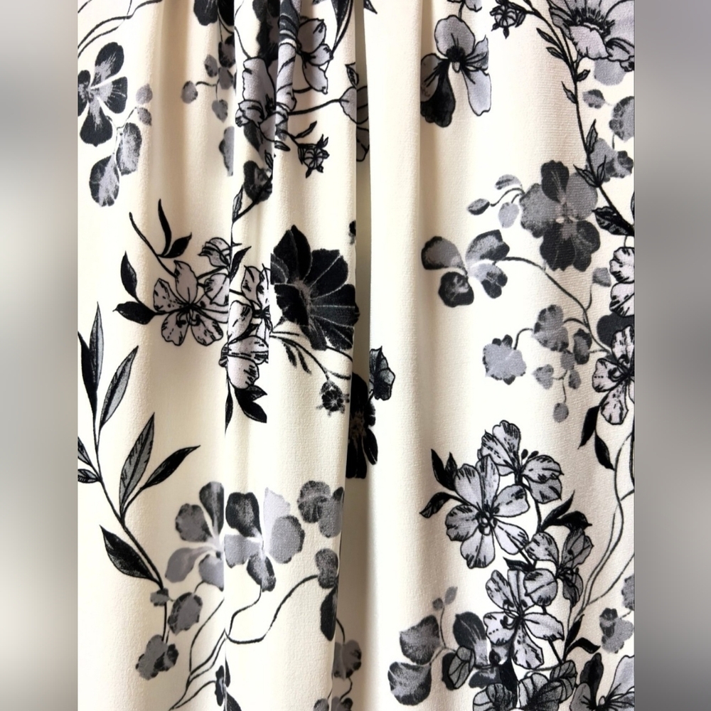 Calvin Klein Sleeveless Floral Print Top Sz Large - Picture 2 of 5